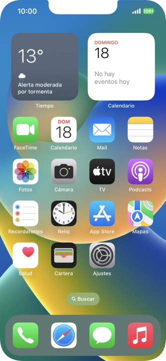 Cuando el icono de carga de batería aparece en la pantalla, el teléfono se está cargando.