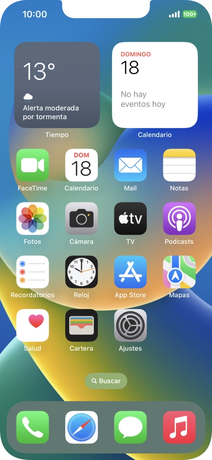 Cuando el icono de carga de batería aparece en la pantalla, el teléfono se está cargando.