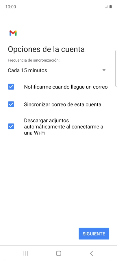 Pulsa la lista desplegable bajo 