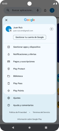 Pulsa Gestionar apps y dispositivo.