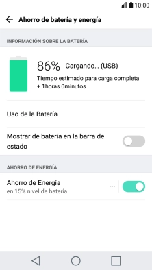 Pulsa la tecla de inicio para terminar y regresar a la pantalla de inicio.