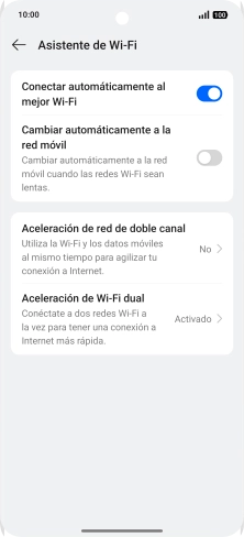 Pulsa el indicador junto a 