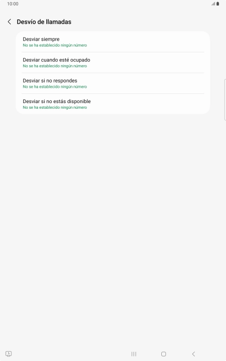 Pulsa la tecla de inicio para terminar y regresar a la pantalla de inicio.