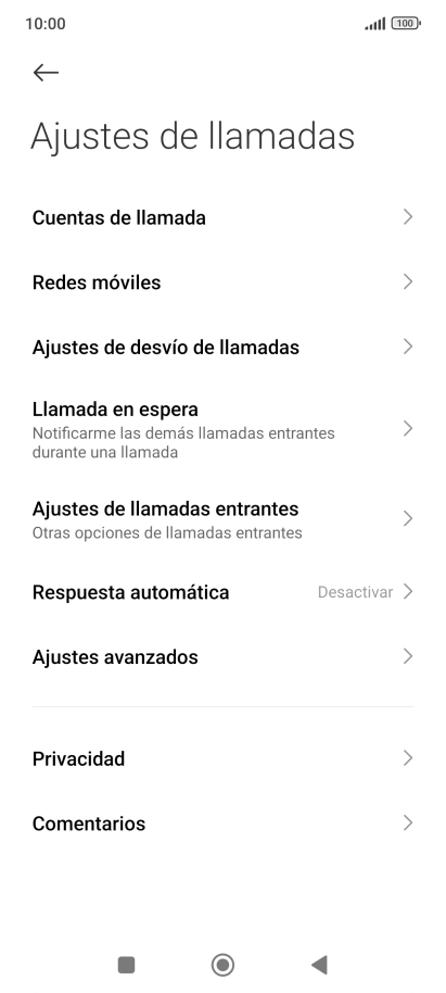 Pulsa Llamada en espera.