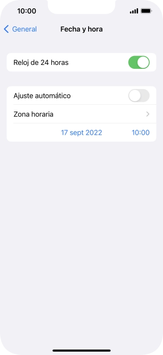 Pulsa el indicador junto a 