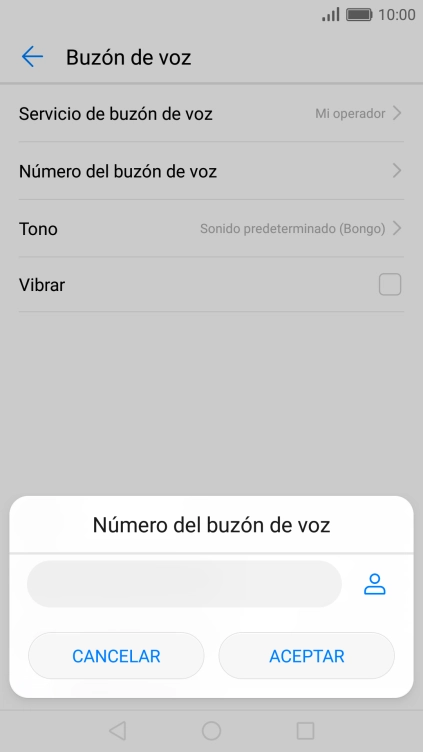 Introduce 22177 y pulsa ACEPTAR.