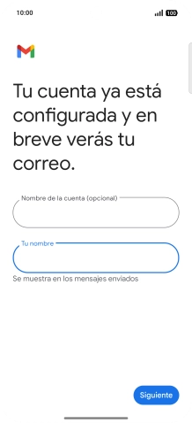 Pulsa Siguiente.