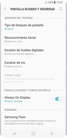 Pulsa la tecla de inicio para terminar y regresar a la pantalla de inicio.