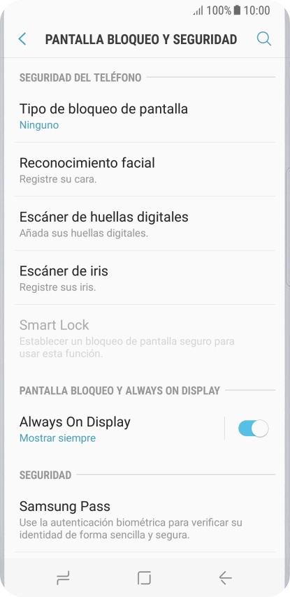 Pulsa la tecla de inicio para terminar y regresar a la pantalla de inicio.
