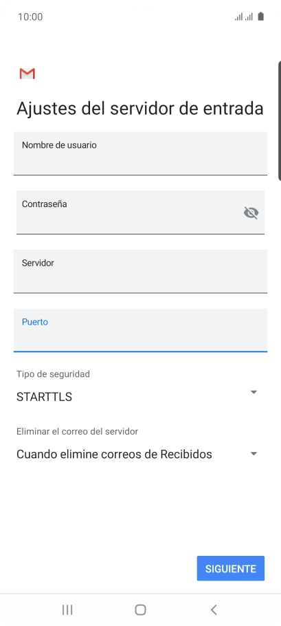 Pulsa la lista desplegable bajo 