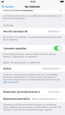 Pulsa el indicador junto a 