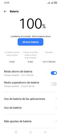 Pulsa la tecla de inicio para terminar y regresar a la pantalla de inicio.