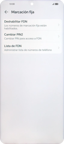 Pulsa Deshabilitar FDN.