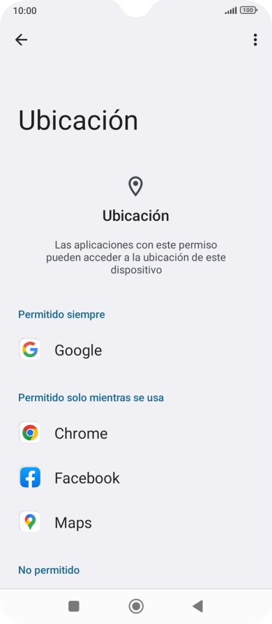 Pulsa la app deseada.