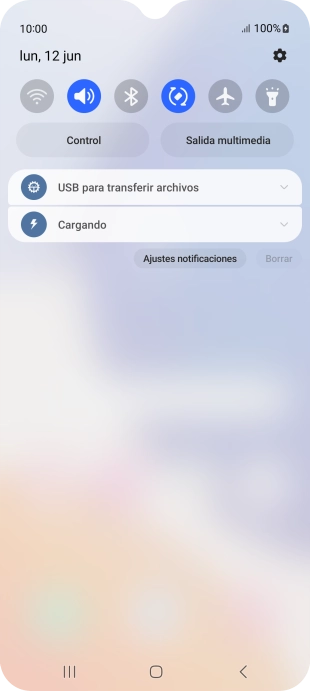 Pulsa la lista desplegable.