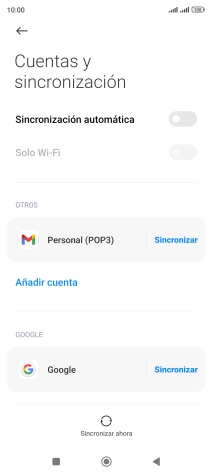Pulsa el indicador junto a 