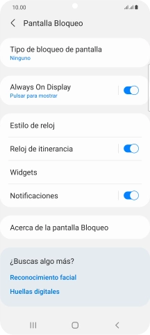 Pulsa la tecla de inicio para terminar y regresar a la pantalla de inicio.