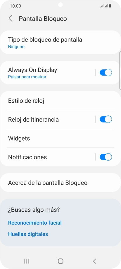 Pulsa la tecla de inicio para terminar y regresar a la pantalla de inicio.