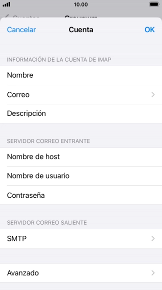 Pulsa SMTP.