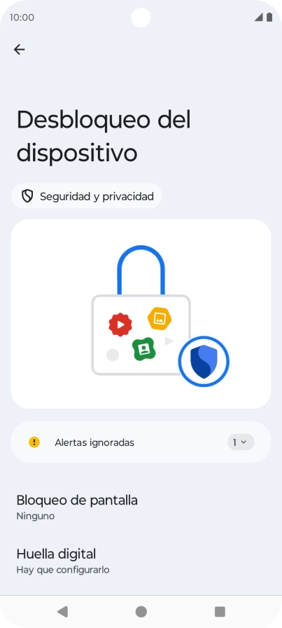 Pulsa la tecla de inicio para terminar y regresar a la pantalla de inicio.