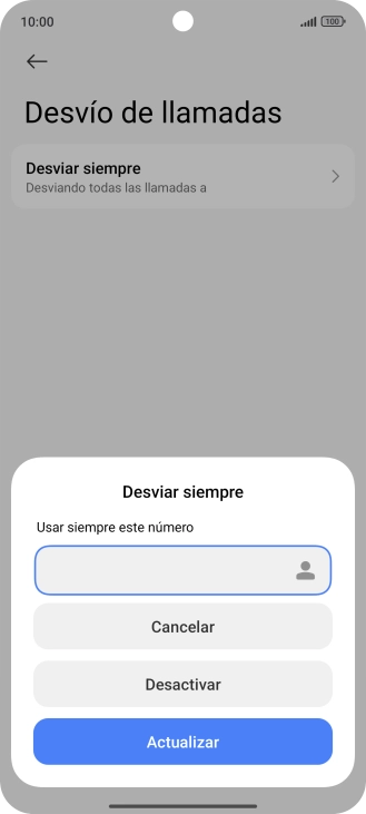 Pulsa Desactivar.