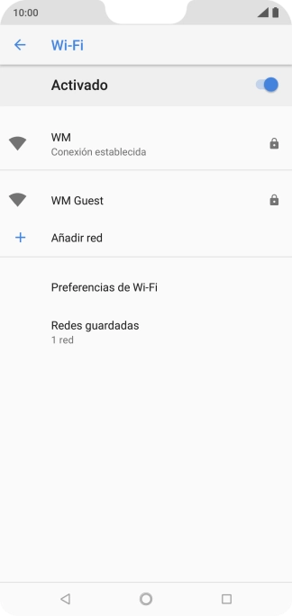 Pulsa la tecla de inicio para terminar y regresar a la pantalla de inicio.