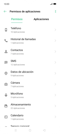 Pulsa Aplicaciones.