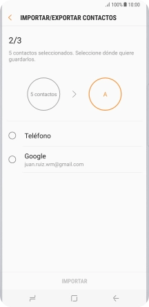 Pulsa Teléfono.