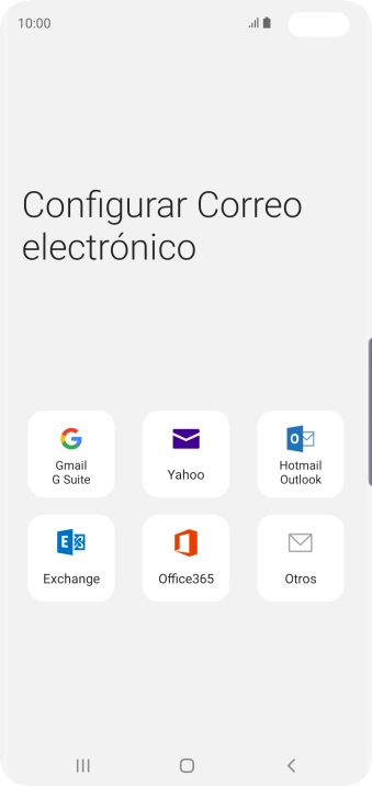 Pulsa Otros.