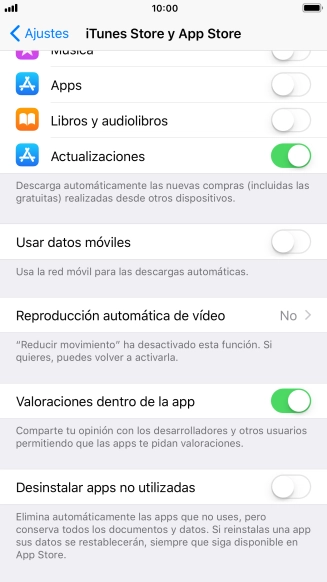 Pulsa el indicador junto a 