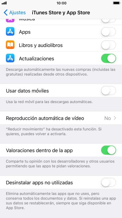 Pulsa el indicador junto a 