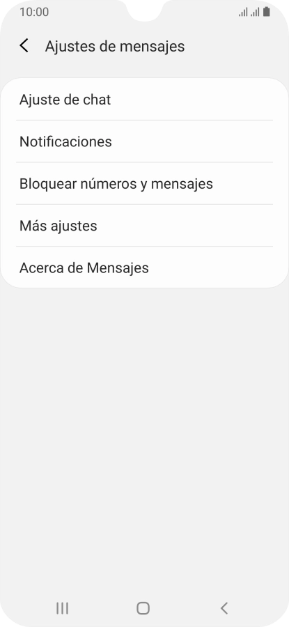 Pulsa Más ajustes.