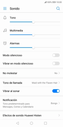 Pulsa la tecla de inicio para terminar y regresar a la pantalla de inicio.