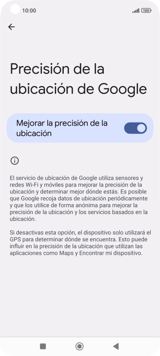 Si pulsas el indicador junto a 