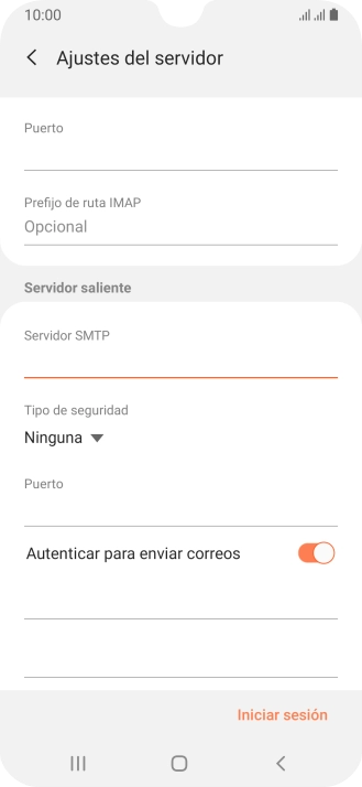 Pulsa la lista desplegable bajo 