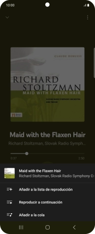 Pulsa Añadir a la lista de reproducción.