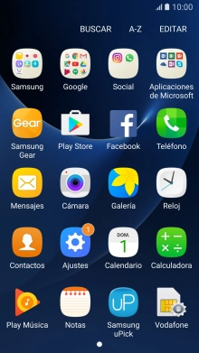 Pulsa Contactos.