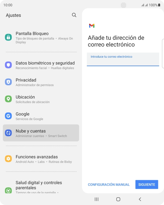 Pulsa SIGUIENTE.