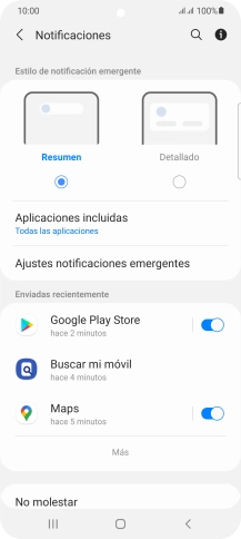 Pulsa Más.