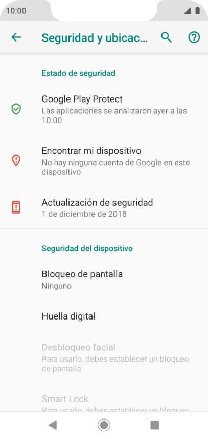 Pulsa la tecla de inicio para terminar y regresar a la pantalla de inicio.