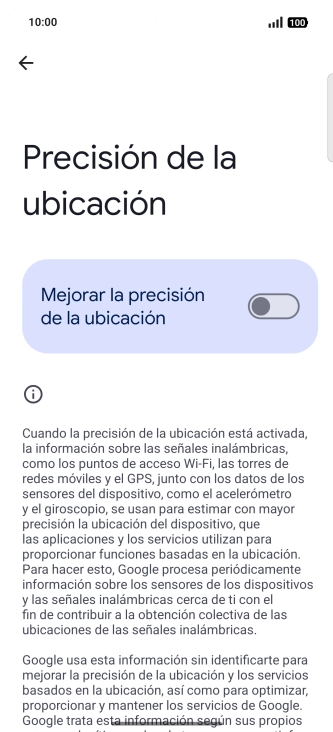 Si pulsas el indicador junto a 