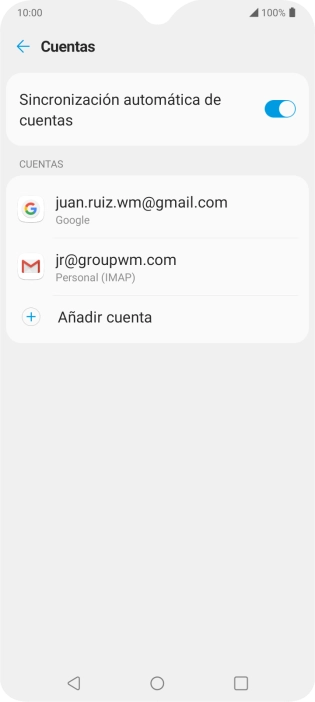 Pulsa la tecla de inicio para terminar y regresar a la pantalla de inicio.