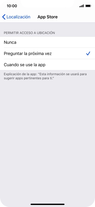 Pulsa el ajuste deseado para activar o desactivar la función.