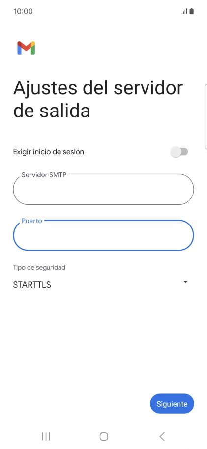 Pulsa la lista desplegable bajo 