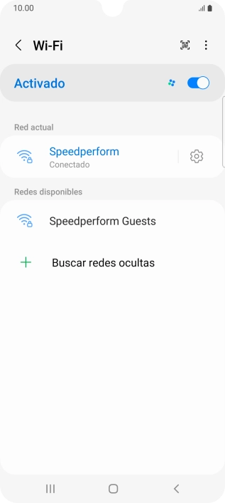 Pulsa la tecla de inicio para terminar y regresar a la pantalla de inicio.