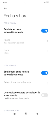 Pulsa la tecla de inicio para terminar y regresar a la pantalla de inicio.