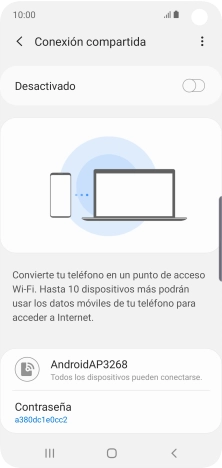 Pulsa el icono de menú.