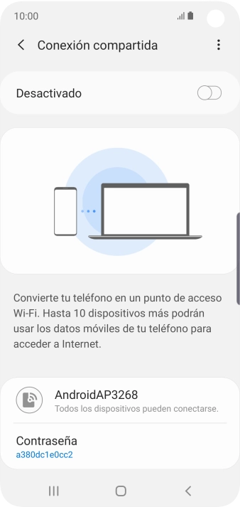 Pulsa el icono de menú.
