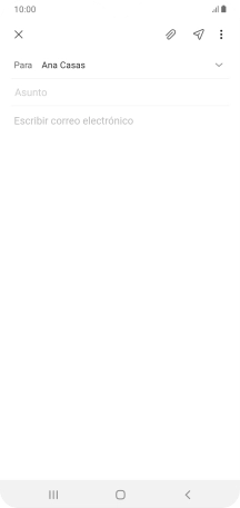 Pulsa Asunto e introduce el asunto deseado.