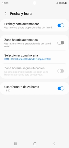 Pulsa el indicador junto a 